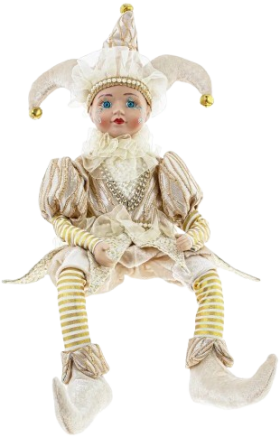 Ամանորյա Առլեկինո արծաթագույն