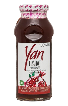 Հյութ «Յան» 250մլ նուռ