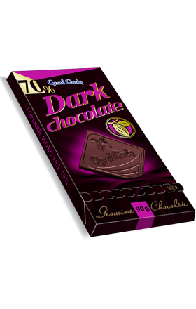 Շոկոլադե սալիկ 70% «Գրանդ Քենդի» 90գ 