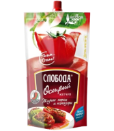 Hot ketchup 'Sloboda' 300g