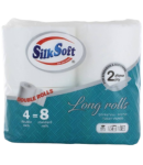 Զուգարանի թուղթ «Silk Soft» 2շ 4հատ