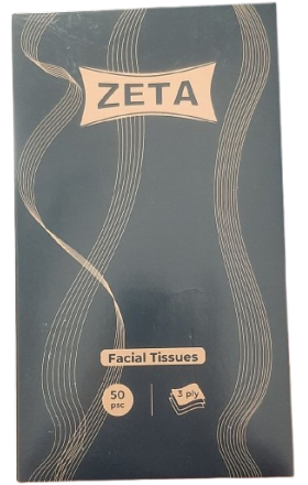Салфетки "ZETA" 50 шт. 3-слойные