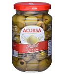 Ձիթապտուղ Acorsa կանաչ առանց կորիզ 350գ ապակի