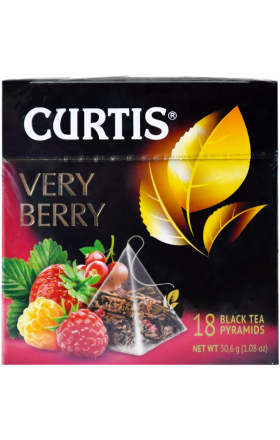 Թեյ սև «Կուրտիս» շատ հատապտուղներ 20x1.7գր
