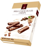 Wafer rolls with tiramisu flavor 'Tago' 140g