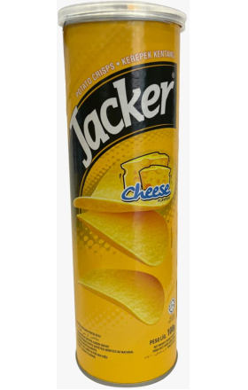 Jacker cheese flavored potato chips 100g