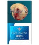 Cigarettes "Parliament" Sohonyc Aqua Blue	