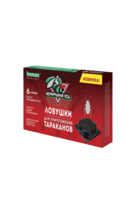 Թակարդ Изумрудная оса խավարասերների և մրջյունների դեմ 6հատ