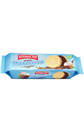 Թխվածքաբլիթներ «Кухмастер» կոկոսի համով 270գ