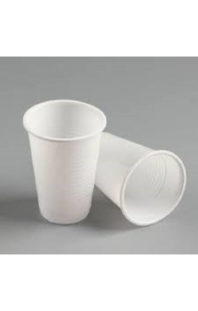 Disposable cup white, large Best 