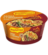 Лапша 'Роллтон' говяжья острая 90г