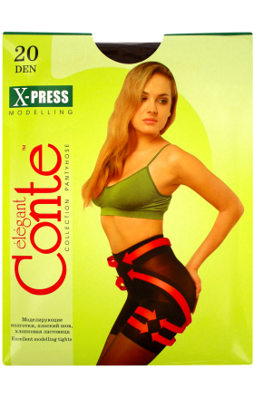 Колготки "Conte Elegant X-press 20 Den N4" Мокка 