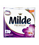 Զուգարանի թուղթ «Milde Premium Relax Purple» 4հատ