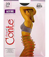 Զուգագուլպա «Conte Elegant Active 20 Den N3» Ստվերագույն