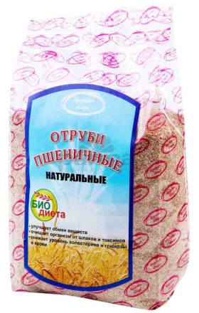 Wheat bran "Healthy food" cleansing 300g