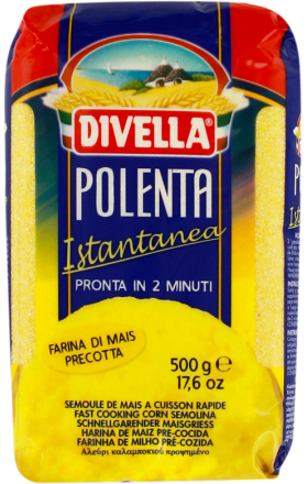 Мука кукурузная "Divella Polenta" 500г  