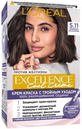 Краска д/в L'Oreal Excellence 5.11