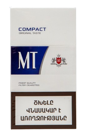 Ծխախոտ «ՄՏ» կոմպակտ, կապույտ 