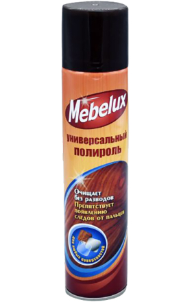 Կահույքը փայլեցնող միջոց «Mebelux» 300մլ
