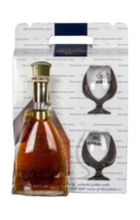 Կոնյակ Մանե V.S.O.P. 5 տարի ալկ. 40% 0.5լ կոմպլեկտ+2 բաժակ