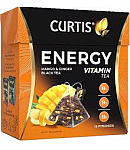 Green tea <<Curtis>> Energy Vitamin B1B3B5 mango 15 pieces 25.5g