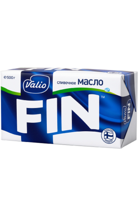 Масло сливочное "Valio Fin" 500г жирность: 79%