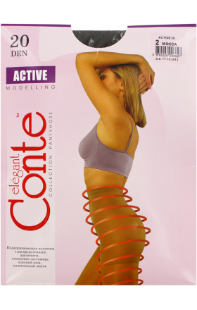 Զուգագուլպա «Conte Elegant Active 20 Den N2» Մոկկա  