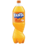 Refreshing carbonated drink "Fanta"  Orange 1.5l
