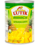 Pineapple pieces "Lutik" 540g
