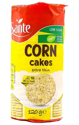 Եգիպտացորենի հաց «Sante» 120գ