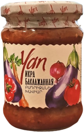 Икра баклажановая "Yan" 260г