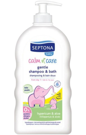 Baby shampoo-shower gel aloe "Septona" 500ml  	