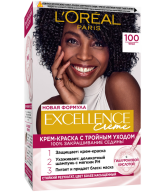 Մազի ներկ «L'Oreal» Excellence 100սև