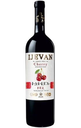 Полусладкое вино "Ijevan" с вишней, 0,75 л.