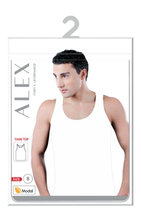 Men's T-shirt "Alex" Modal, white S