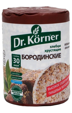 Borodino crispbreads "Dr. Körner" 100g