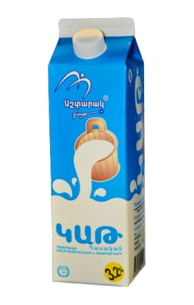 Молоко "Аштарак кат" 3.2 % 1л