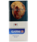 Ծխախոտ «Գառնի» Պրեմիում, կապույտ, սլիմս 100/6.2