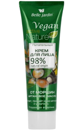 Крем для лица Belle Jardin Active Nature Vegan Питательный от морщин аргановое маcло