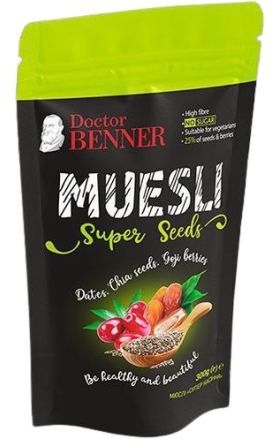 Muesli "Doctor Benner" super seeds 300g