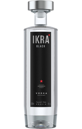 Водка "Ikra Black" 0.5л 