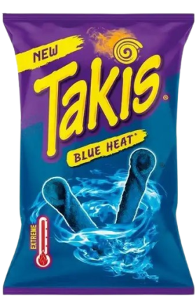 “Takis” Blue Heat chips, 100 g