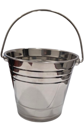 Ice bucket, silver, 1.5l, AV-13288