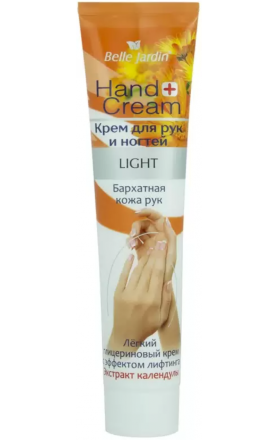 Крем для рук "Belle Jardin" легкий 125г