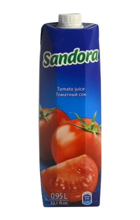 Сок "Sandora" 0.97л томат  