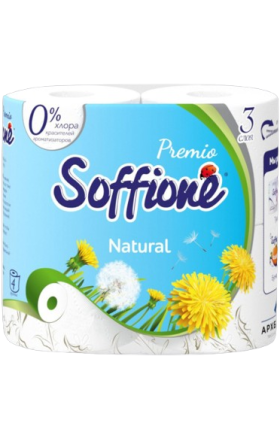 Զուգարանի թուղթ «Soffione» Premio 4 հատ