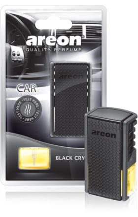 Ароматизатор для машин "Areon" black crystal  8мл.