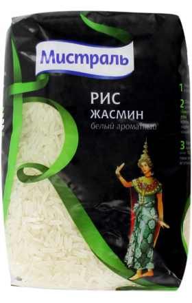 Рис длиннозерный "Мистраль Жасмин" 500г 