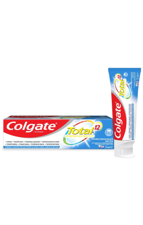 Паста зубная Colgate Total  профессиональная чистка 75мл 