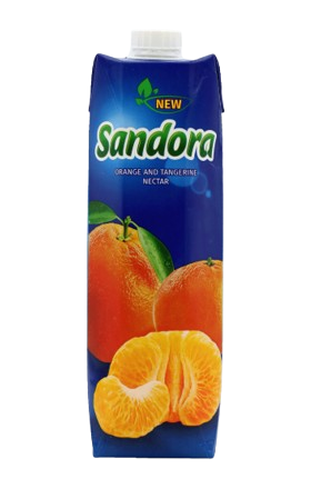 Նեկտար «Sandora»  նարինջ և մանդարին 0.1լ